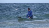 Chris in action