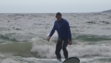 Chris in action