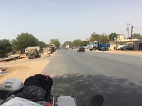 On the road