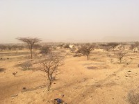Een beeld van de desertification