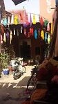 Souq des teinturiers / markt v het kleuren v d stoffen pigmenten