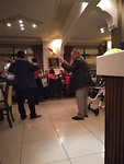 Live muziek bij het eten.