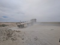 Een vrachtwagen