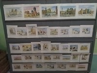 Aquarellen van de neef, mooie kwaliteit