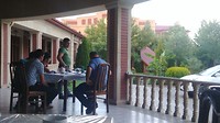 Terras hotel in Azerbeidjan