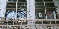 Dubbel glas uitvde jaren 1890