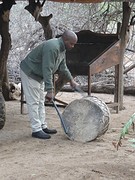 Zo werden we geroepen voor het eten of een game drive