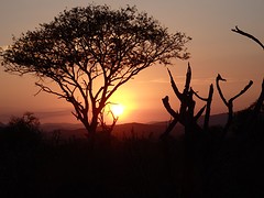 Weer een mooie zonsondergang