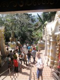 trapje weer af, byebye Doi Suthep