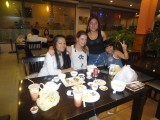 Uit eten met de dames