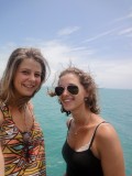 Eindelijk op de boot naar Koh Phangan!