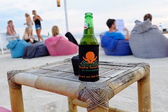 Koude Bintang op het strand