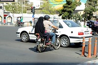 Straatbeeld Teheran
