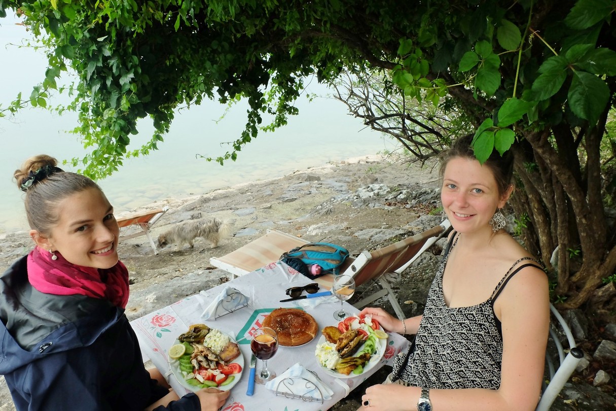 Heerlijke lunch van Bilal