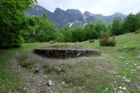 Ook bunker middenin de bergen