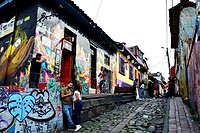 Bogotá, mooie deel van Candelaria