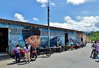 San Agustín, centrale markt