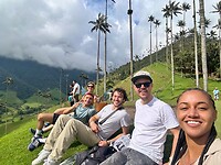 Groepje Cocora vallei