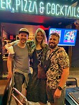 Met Fabian en Lucas, Medellín