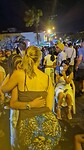 Met Colombiaanse familie op de foto in Cartagena