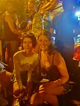 Met Colombiaanse familie op de foto in Cartagena