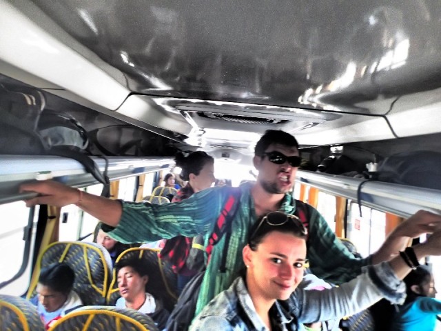 bus to Quilotoa