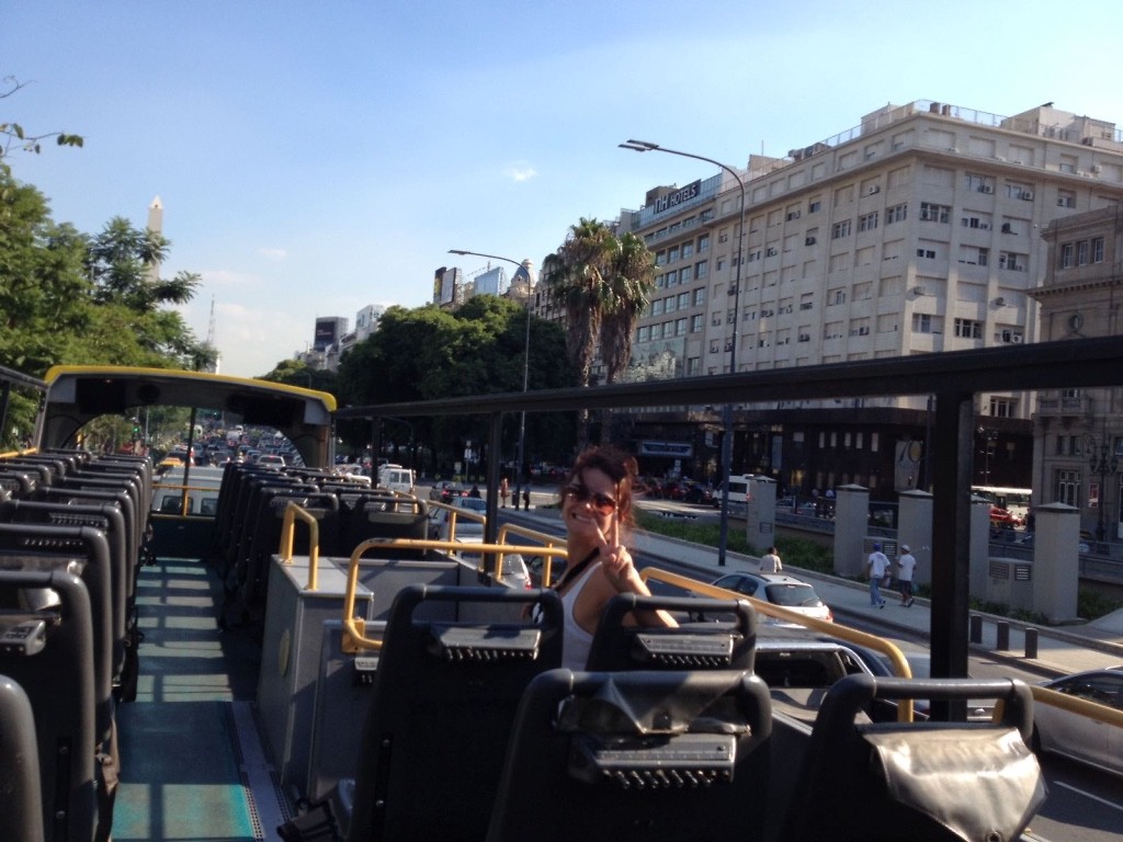 BA - only tourists on the bus!