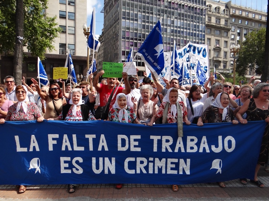 Protests de Madres de Plaza de Mayo