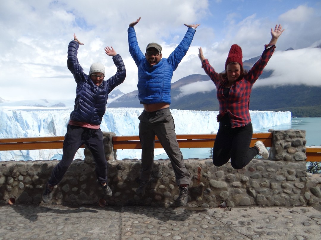 Perito Moreno Glacier with Simon & Flu