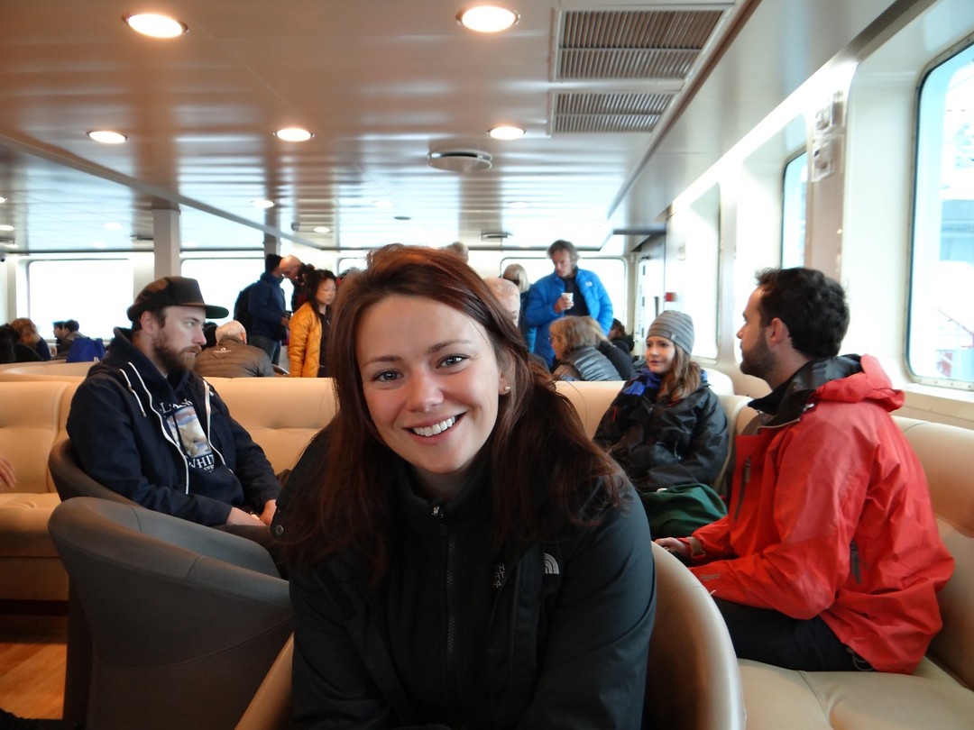 On the boat to Porvernir Island