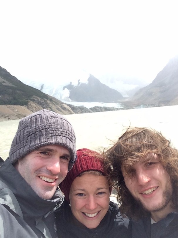 Laguna tres torres with Max