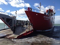 Onto the boat to Ushuaia