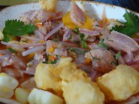 Ceviche at La Mar