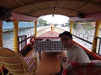 Boattrip backwaters Kerala