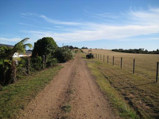 View on backside of house on Waiheke