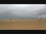 Strandzeilen samen met Opa