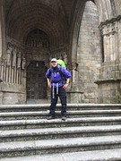 Voor de cathedraal