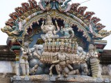 detail tempel Shiva Nataraja