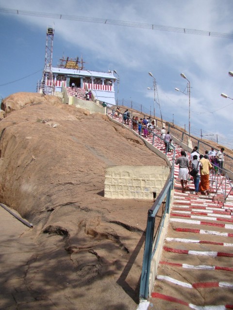 trappen naar tempel