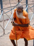 Sadhu op Rockfort