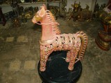 handgemaakt bronsen paard