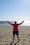 @ the beach in St. Kilda