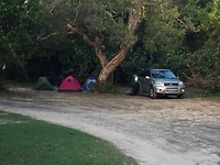 Eerste nacht van ons kampeer avontuur