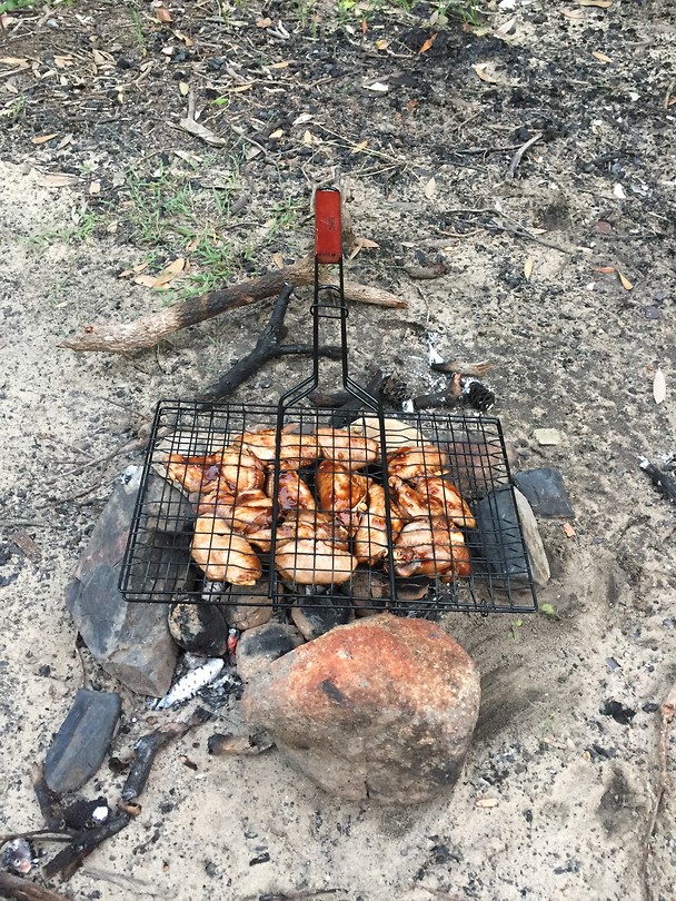 Onze primitieve bbq