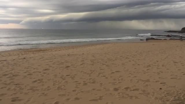 Een flinke bui op komst in Newcastle