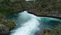 Aratiatia Rapids, met open deuren