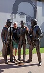 Chris met de BeeGees
