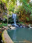 Waterval bij tamborine mountains