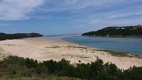 Het strand Kenton on sea