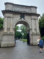 Poort naar het park